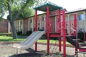 playground at apartment complex